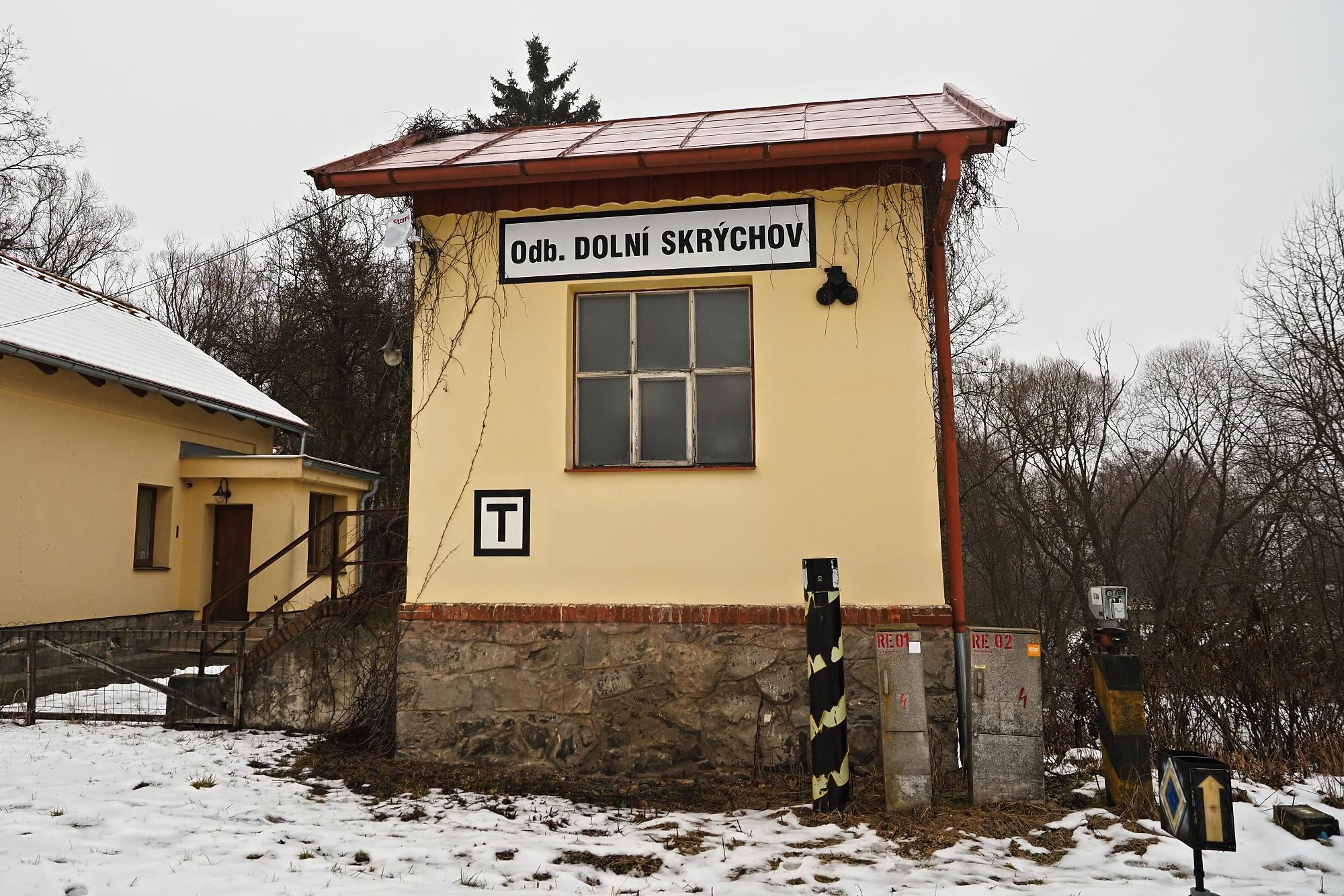 Ubytování na nádraží Dolní Skrýchov foto 3
