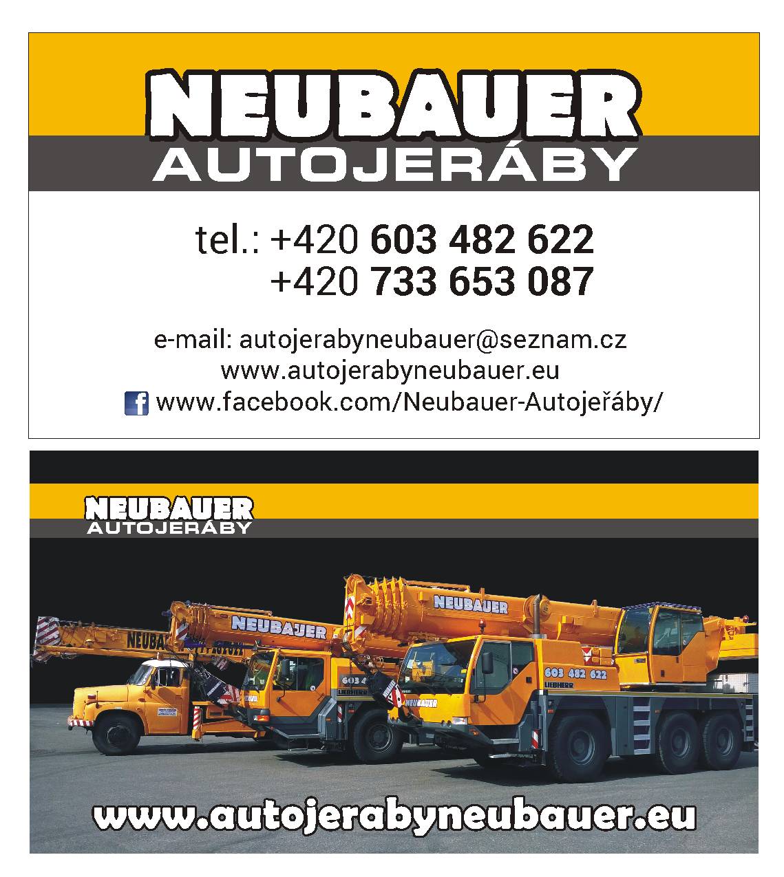 Autojeřáby NEUBAUER foto 2