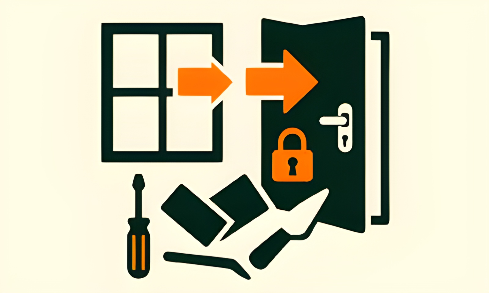 Nouzové zavření/zabezpečení dveří či oken 24/7