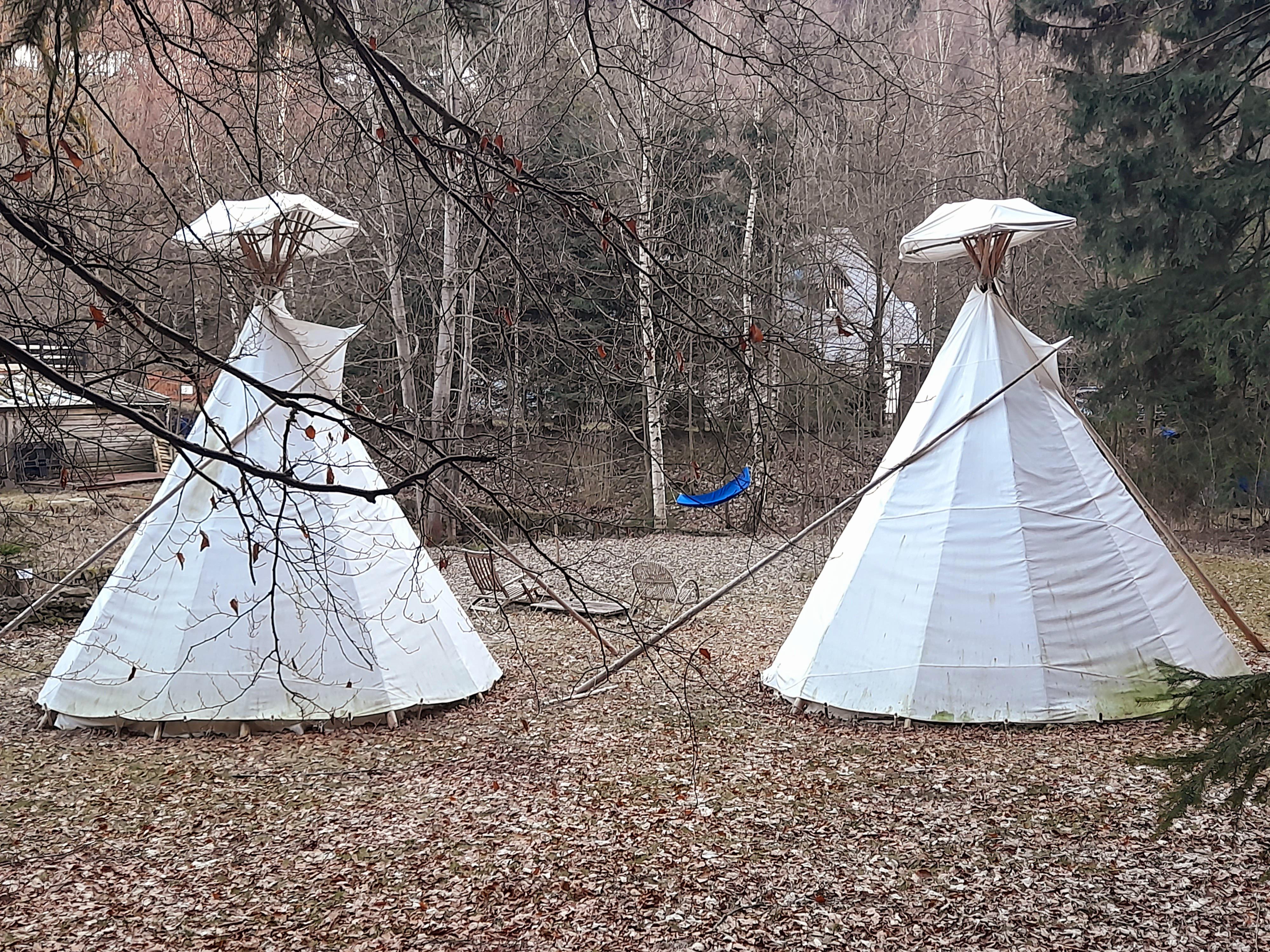 Teepee U Šedého vlka