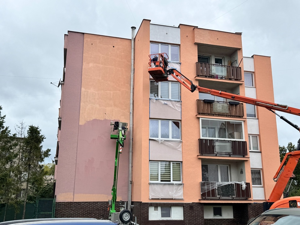 Čištění a nátěry fasád