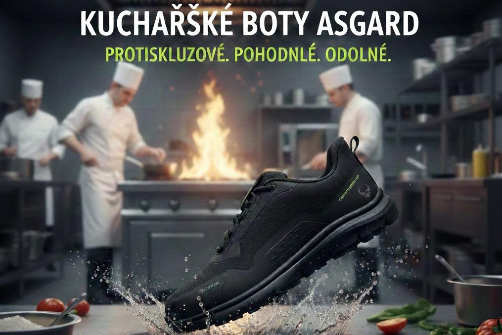 Kuchařské boty Asgard