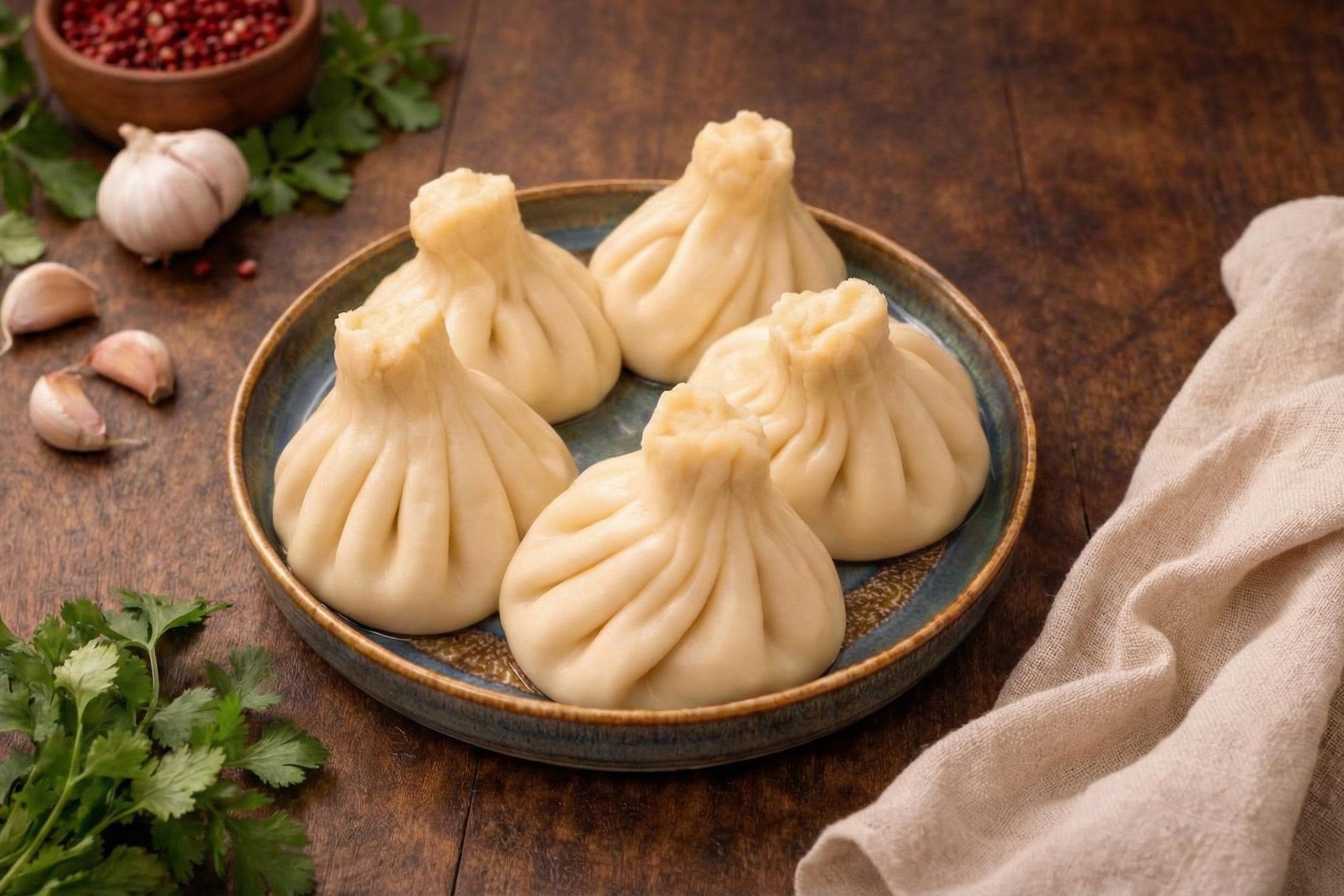 Tradiční gruzínské chinkali