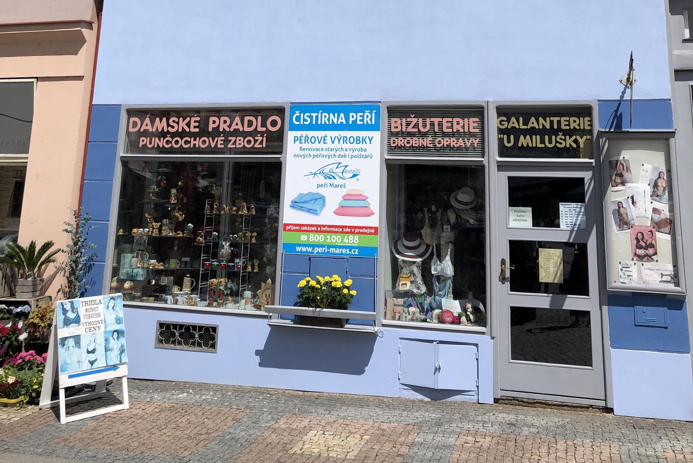 Galanterie u Milušky