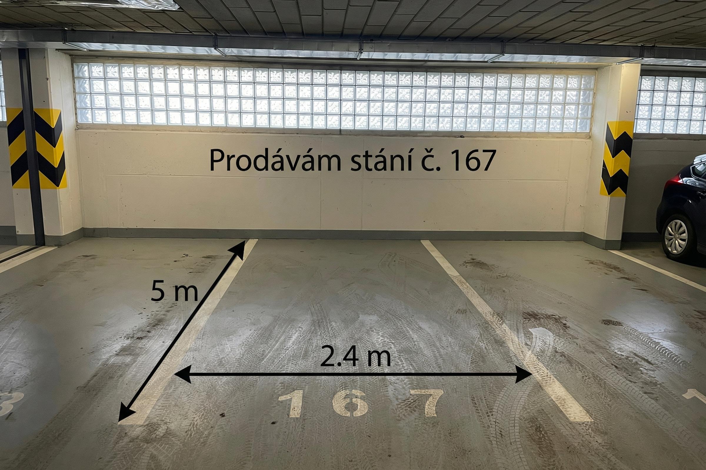 Prodej garážového stání 12 m² Tupolevova, Praha
