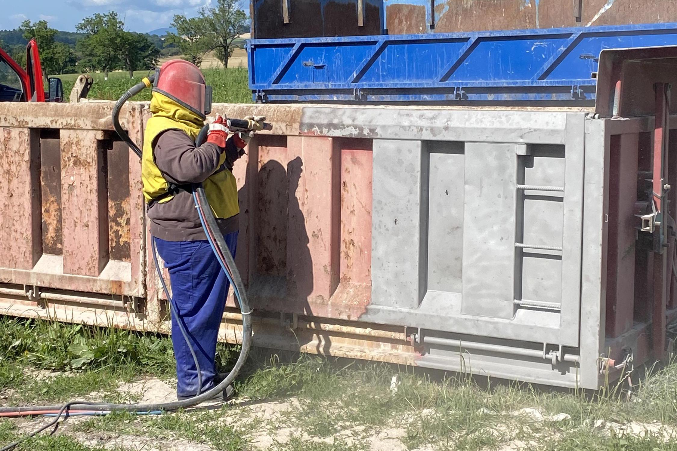 Mobilní Pískování RMK