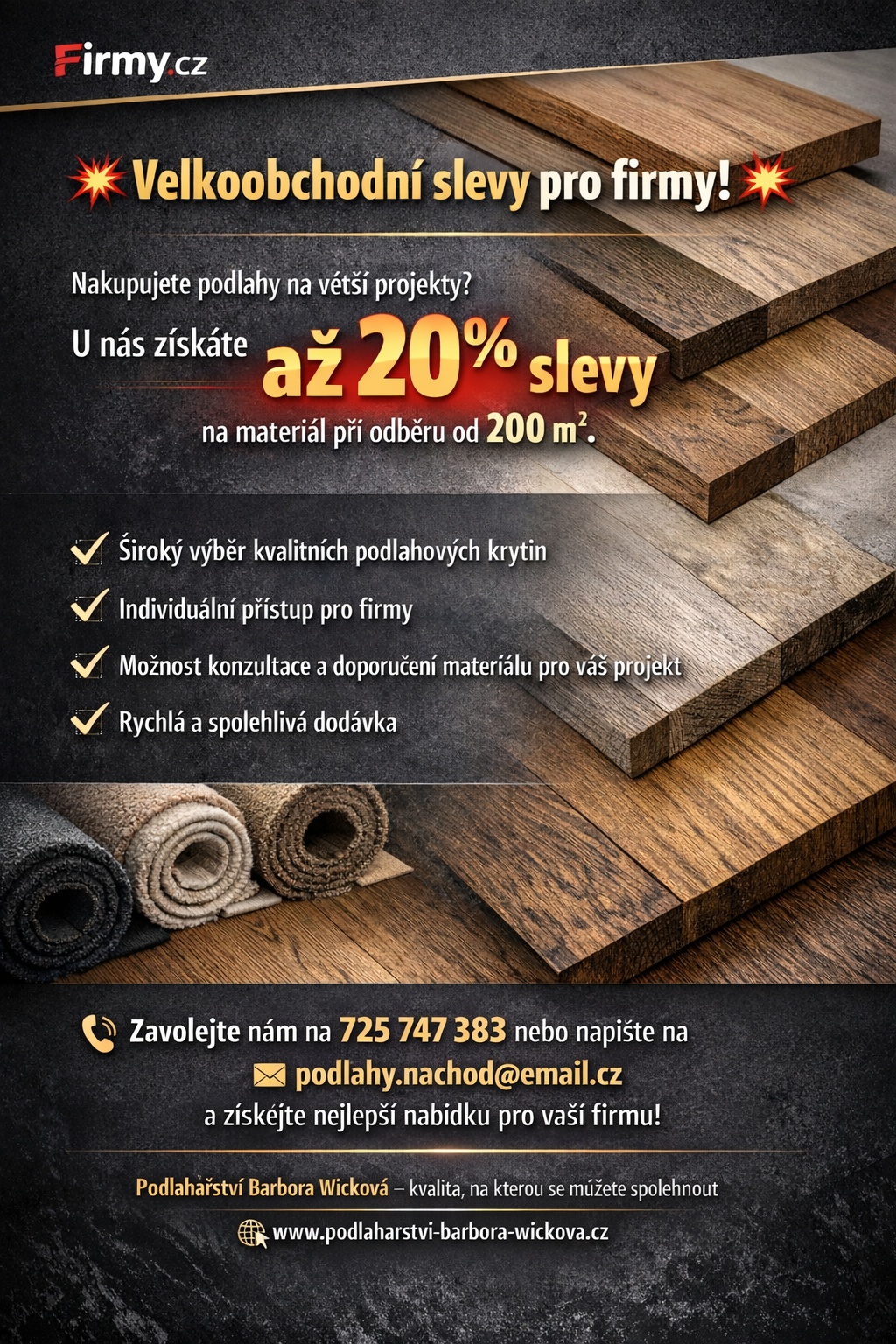 Podlahářství Barbora Wicková foto 3