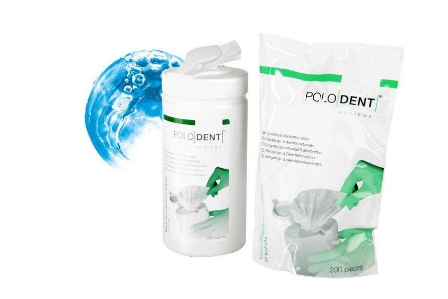 POLODENT čistící-dezinfekční kapesníčky na povrchy