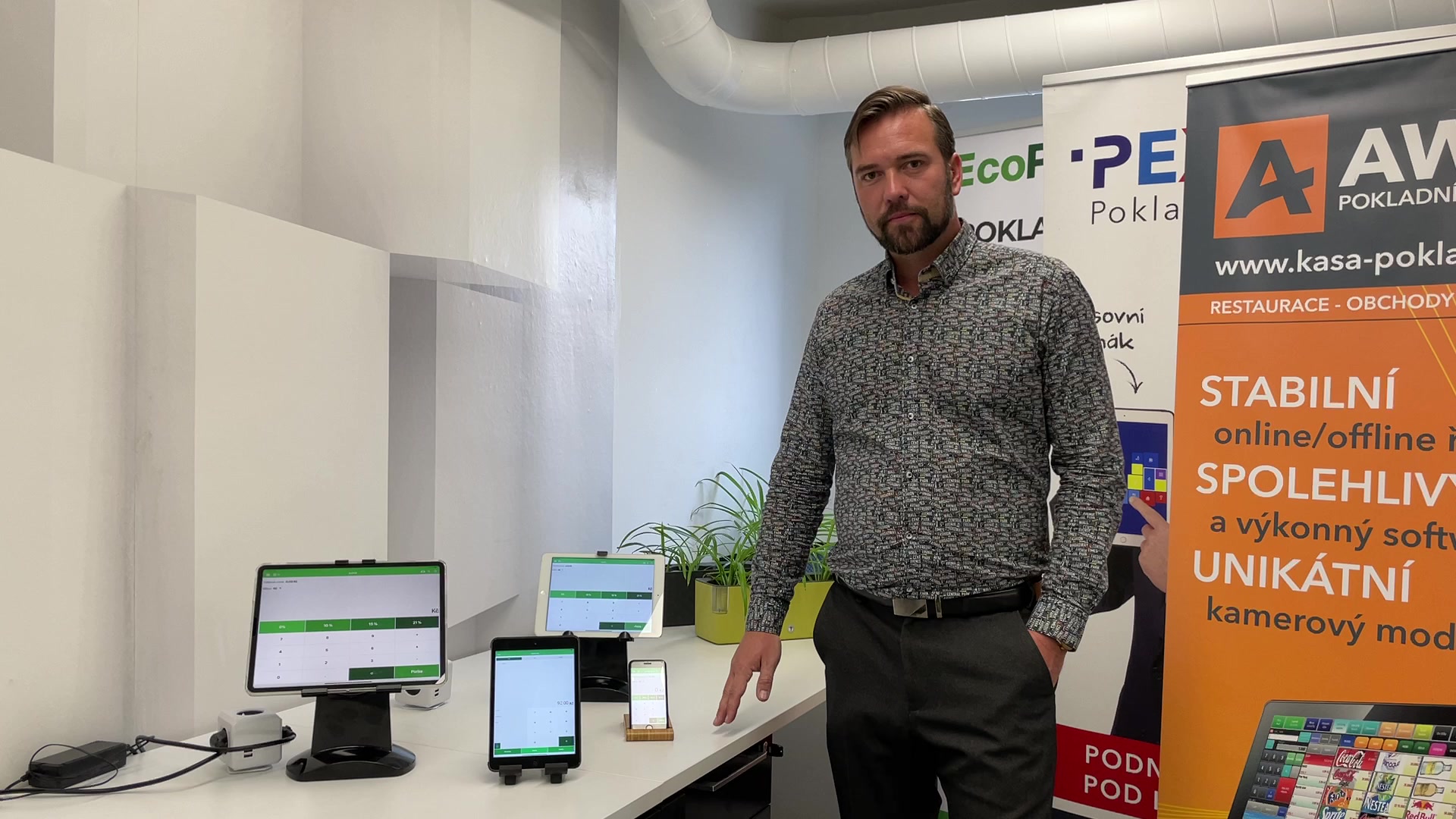 EcoPOS - iOS pokladní systém foto 2 (náhled videa)