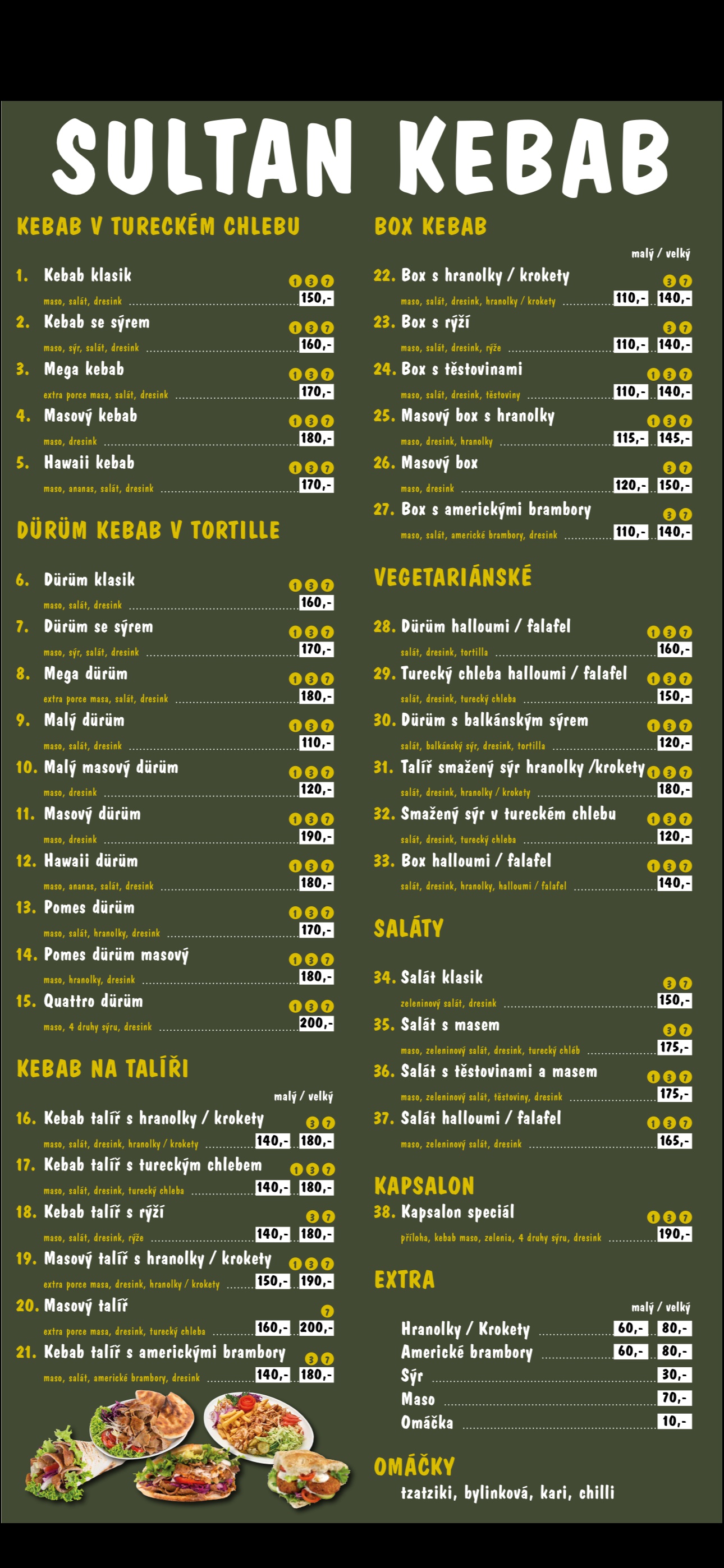 Sultán hamburger kebab foto 4