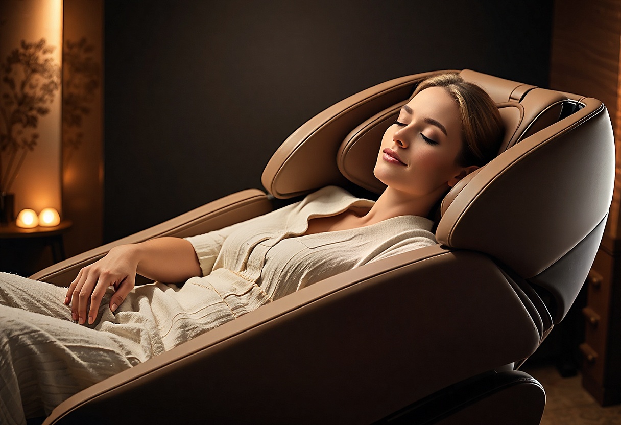 Singapurský rituál - luxusní masážní křesla