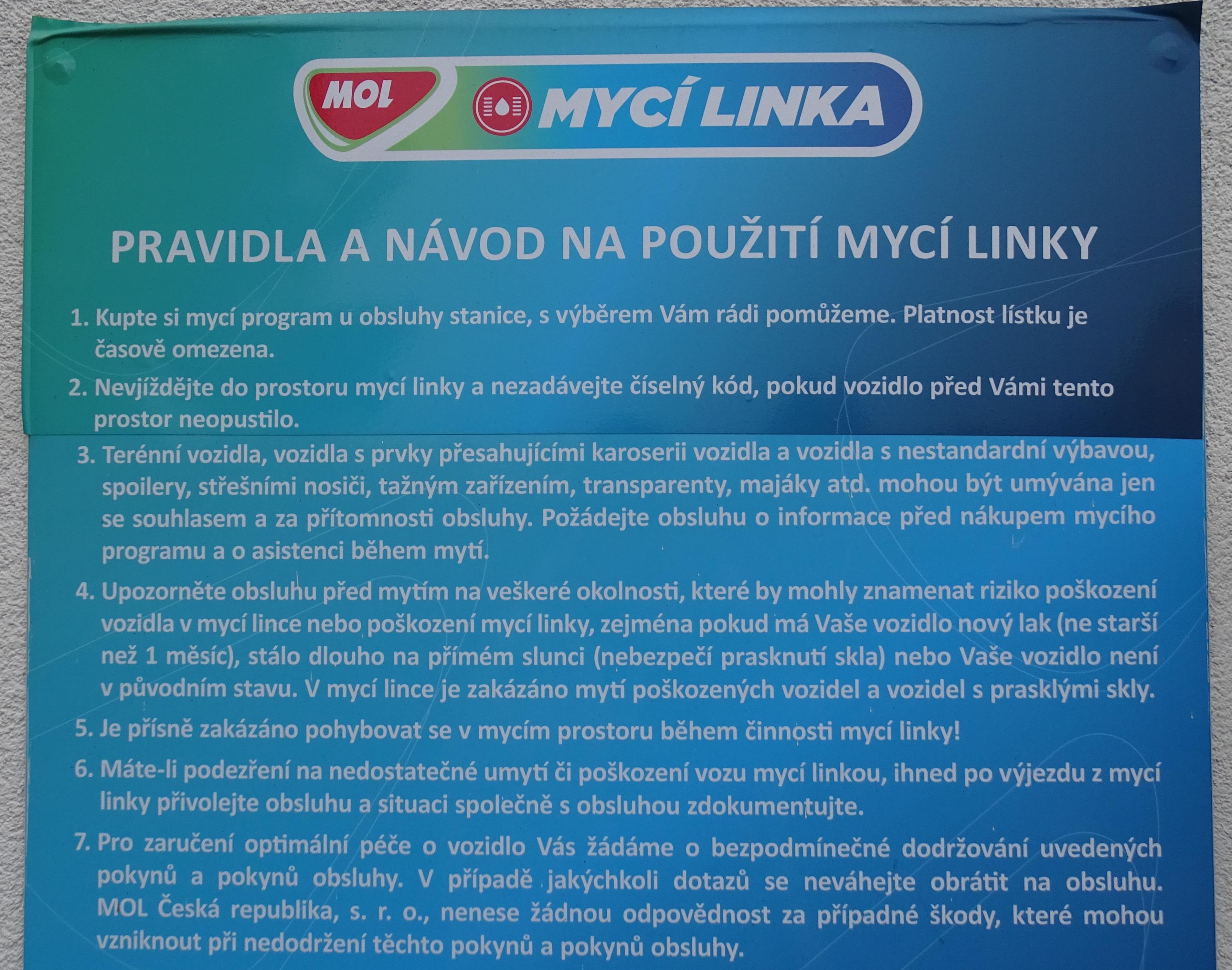 Automyčka MOL foto 4
