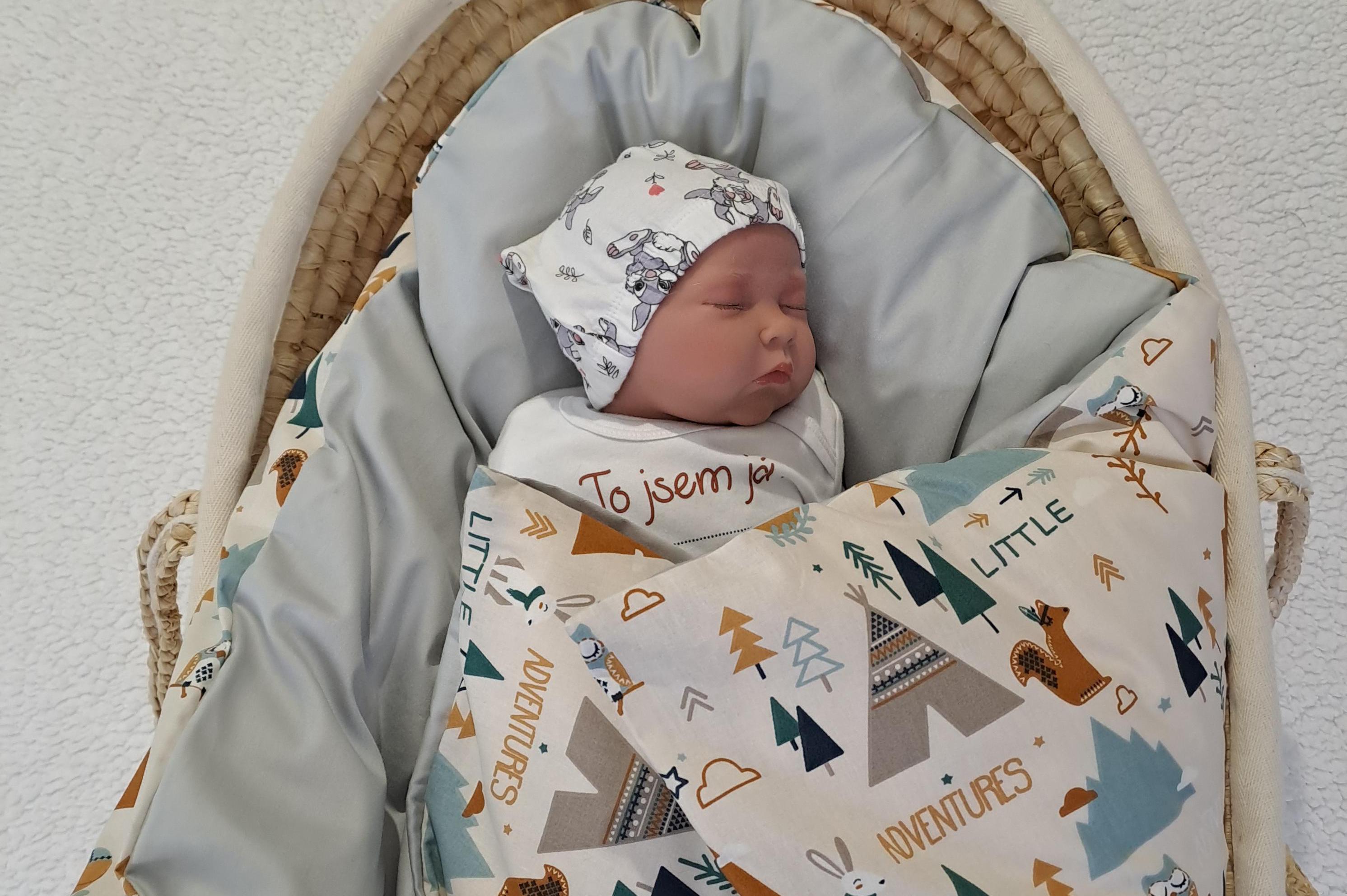 Péřová zavinovačka Zvířátka s Teepee