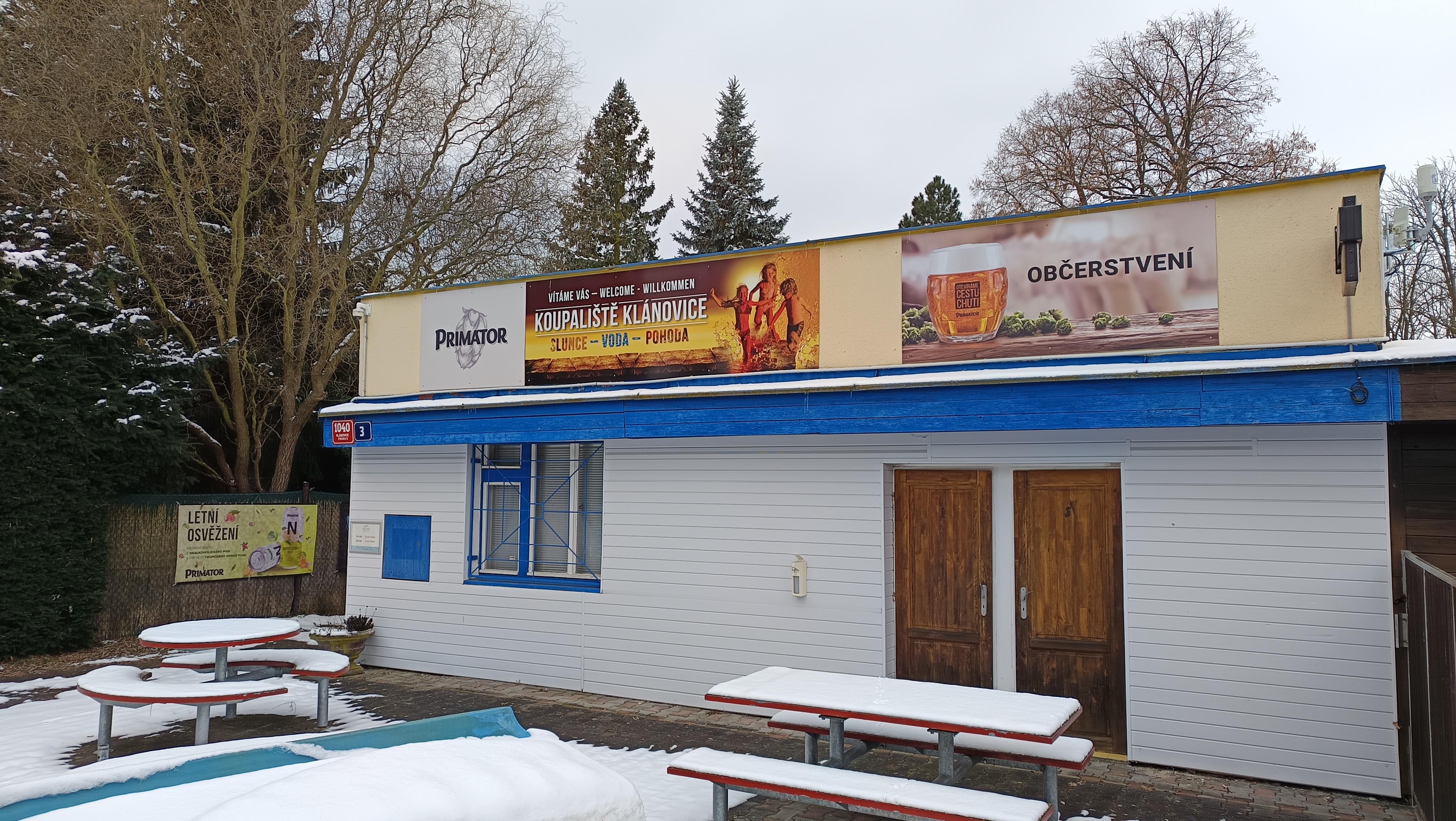 Občerstvení koupaliště Klánovice