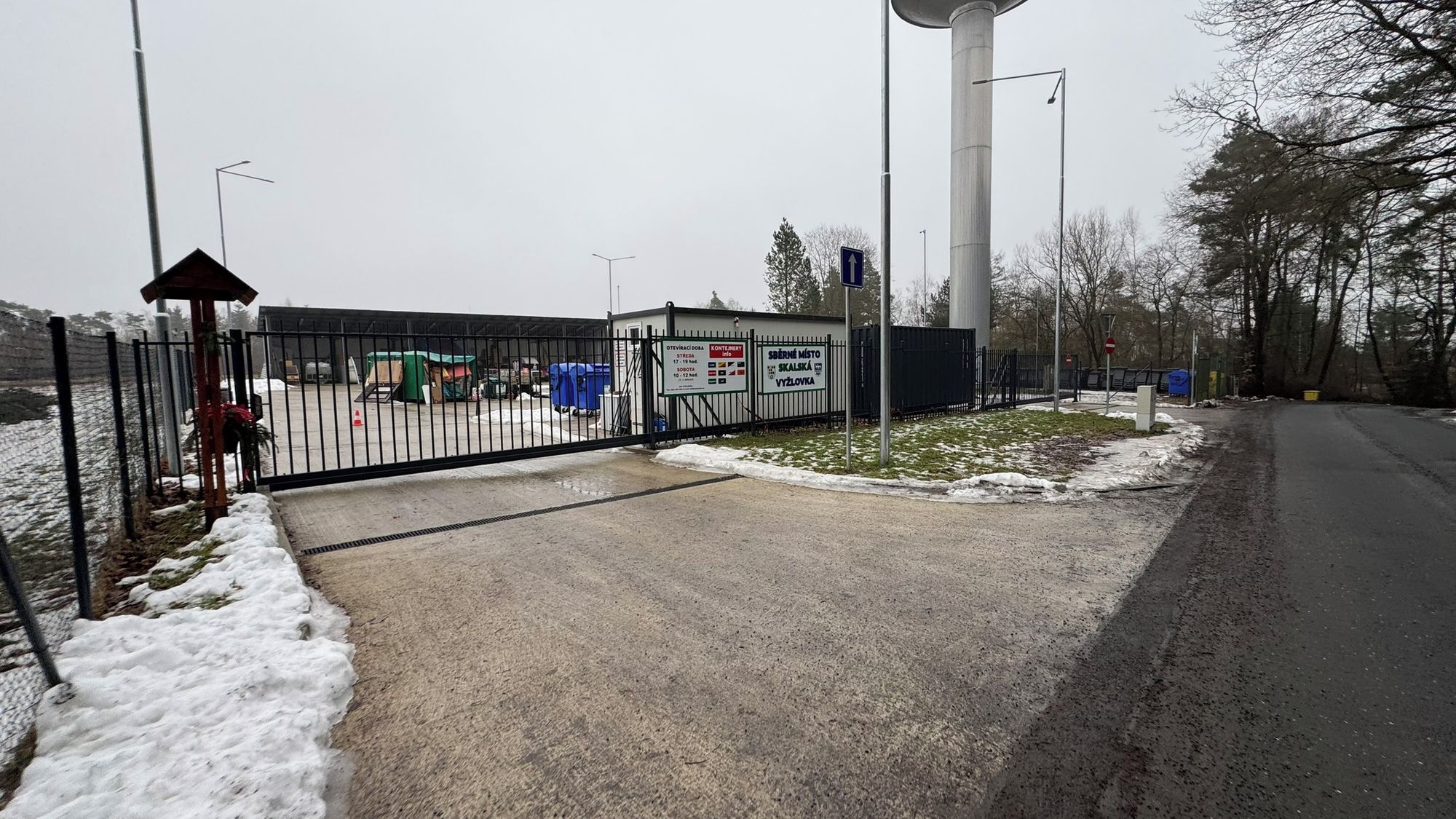 Sběrné místo Vyžlovka