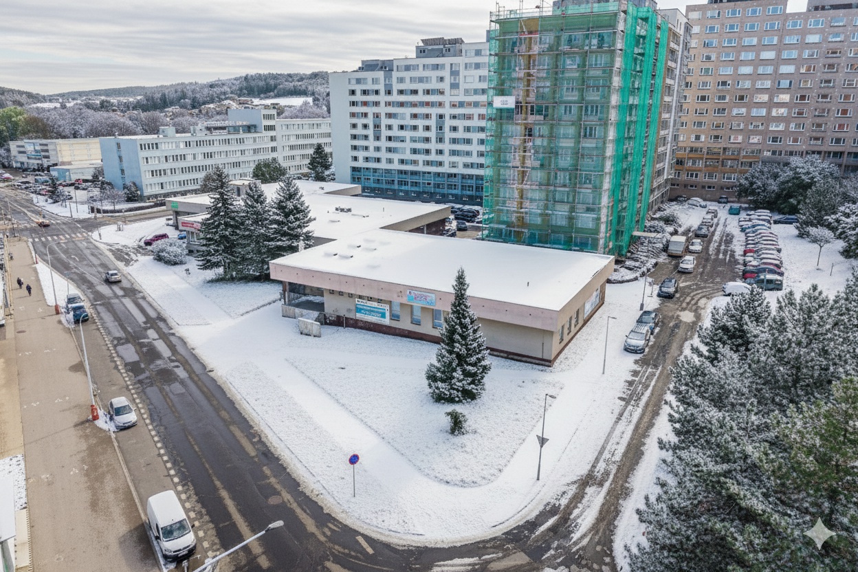 Pozemek pro komerční výstavbu, 533m2 v Příbrami