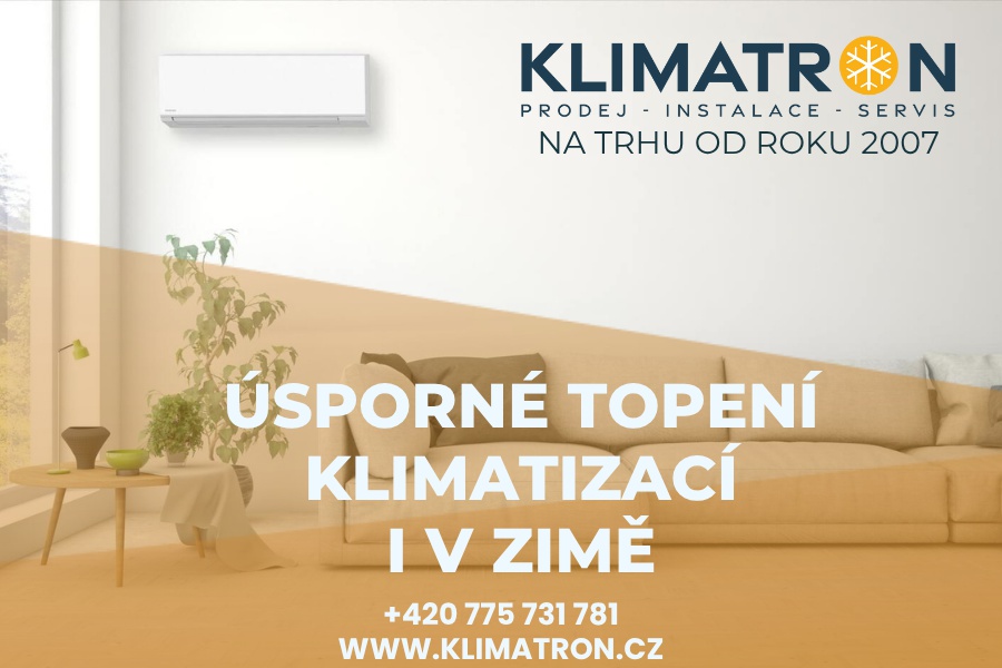 Úsporné topení klimatizací