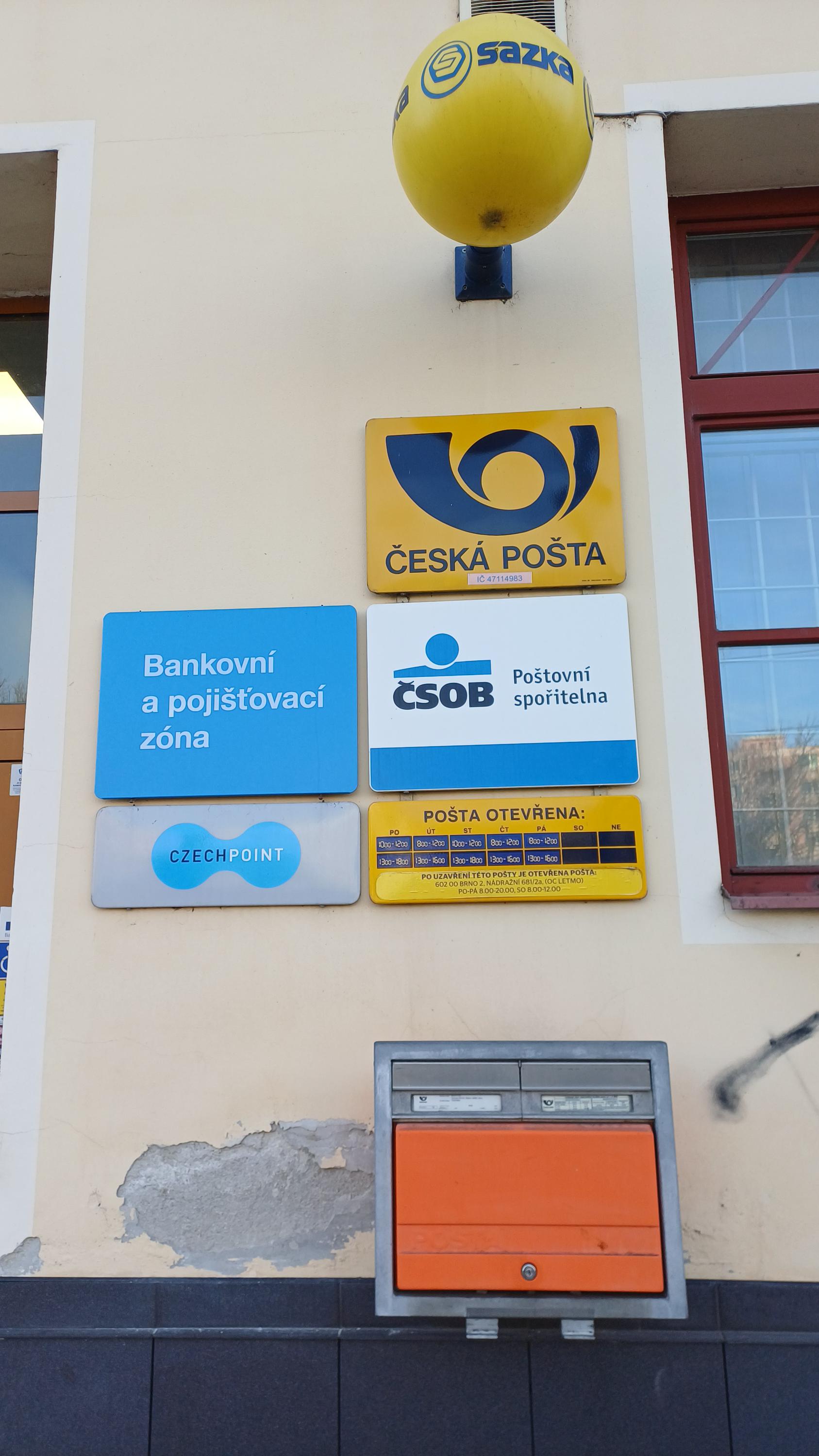 Pošta Brno 17 foto 2