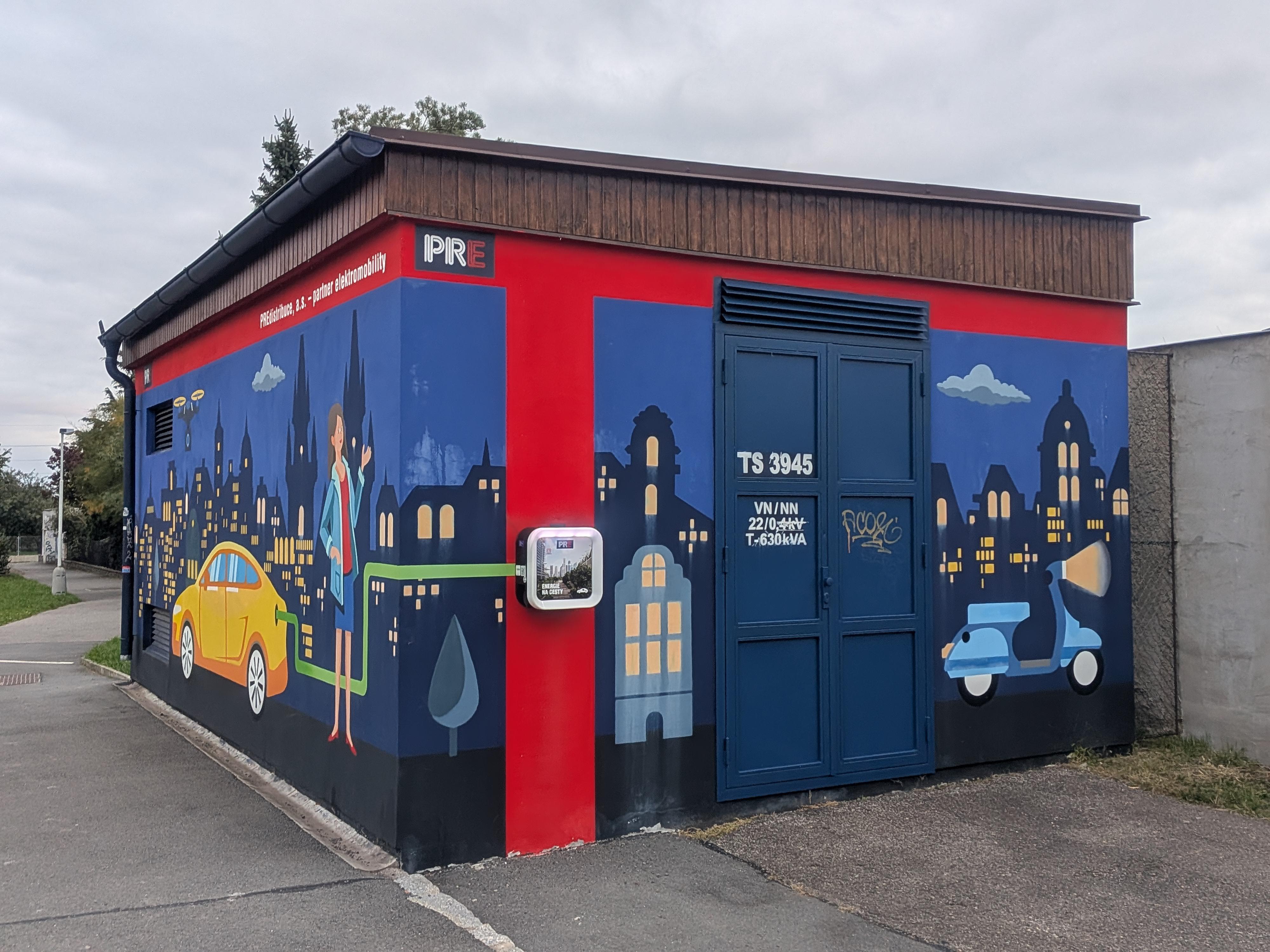PREpoint - nabíjecí stanice PRE