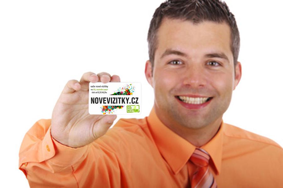 Ultra tvrdé byznys vizitky - tloušťka 0,8 mm