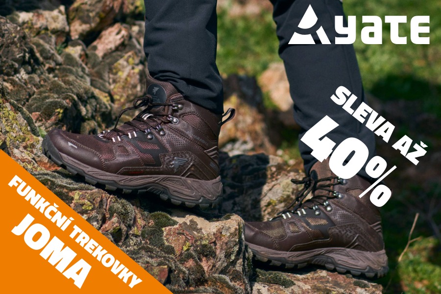 AKCE na trekkingové boty JOMA - do vyprodání zásob