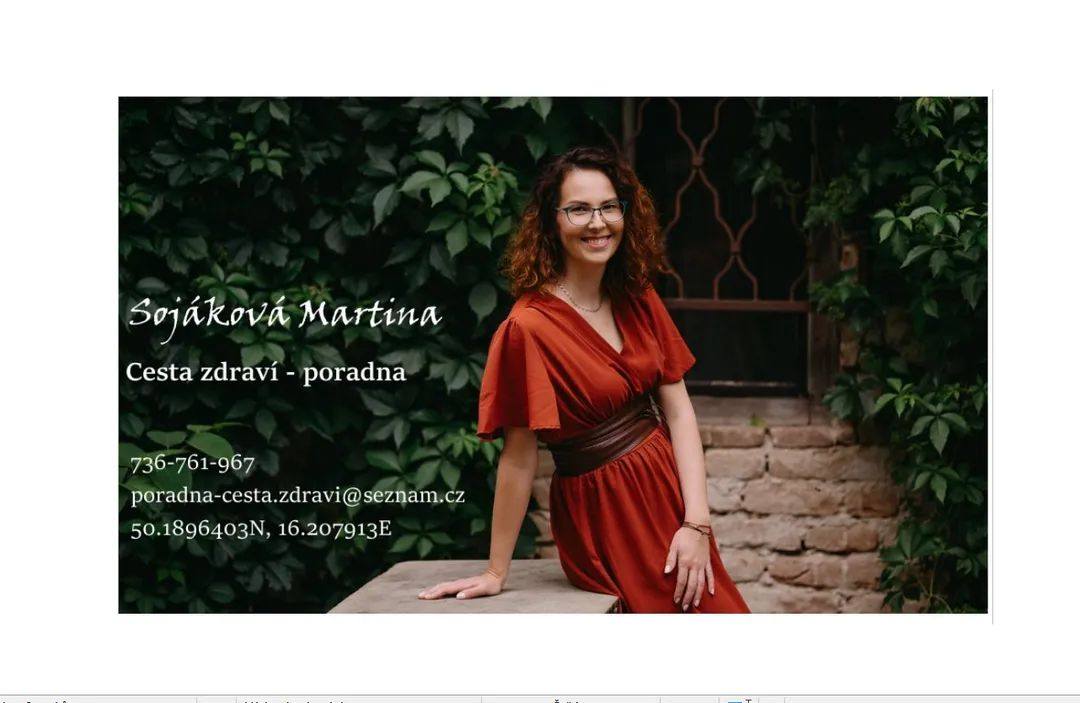 SOJÁKOVÁ MARTINA - poradna Cesta zdraví foto 5