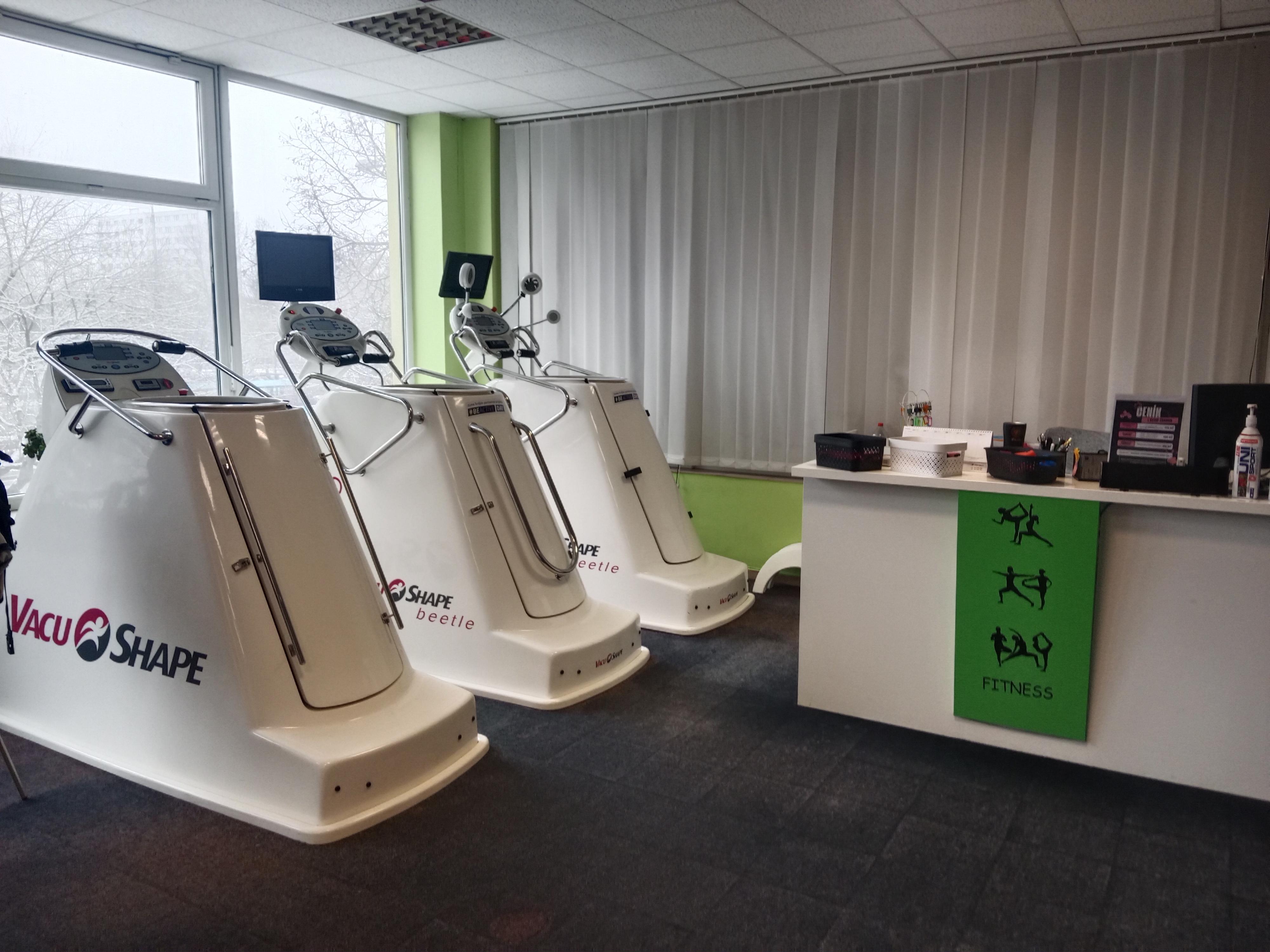 Cvičení ve VacuShape v EVA fitness