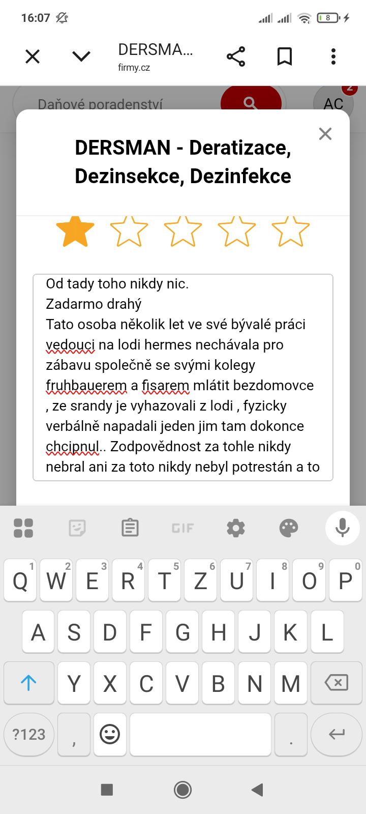 DERSMAN - Deratizace, Dezinsekce, Dezinfekce foto 5