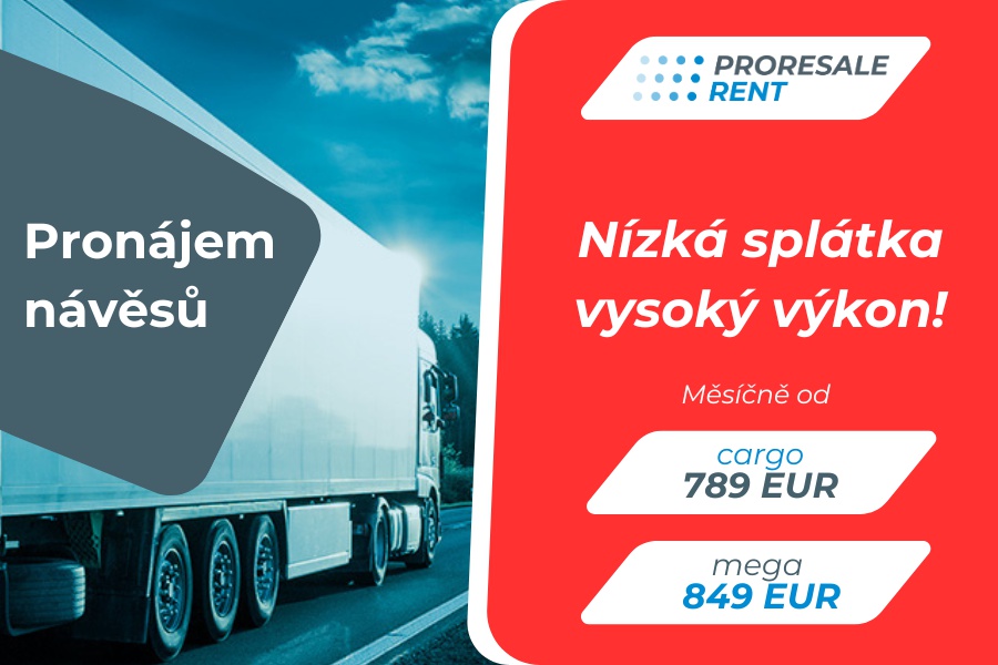 Pronájem návěsů