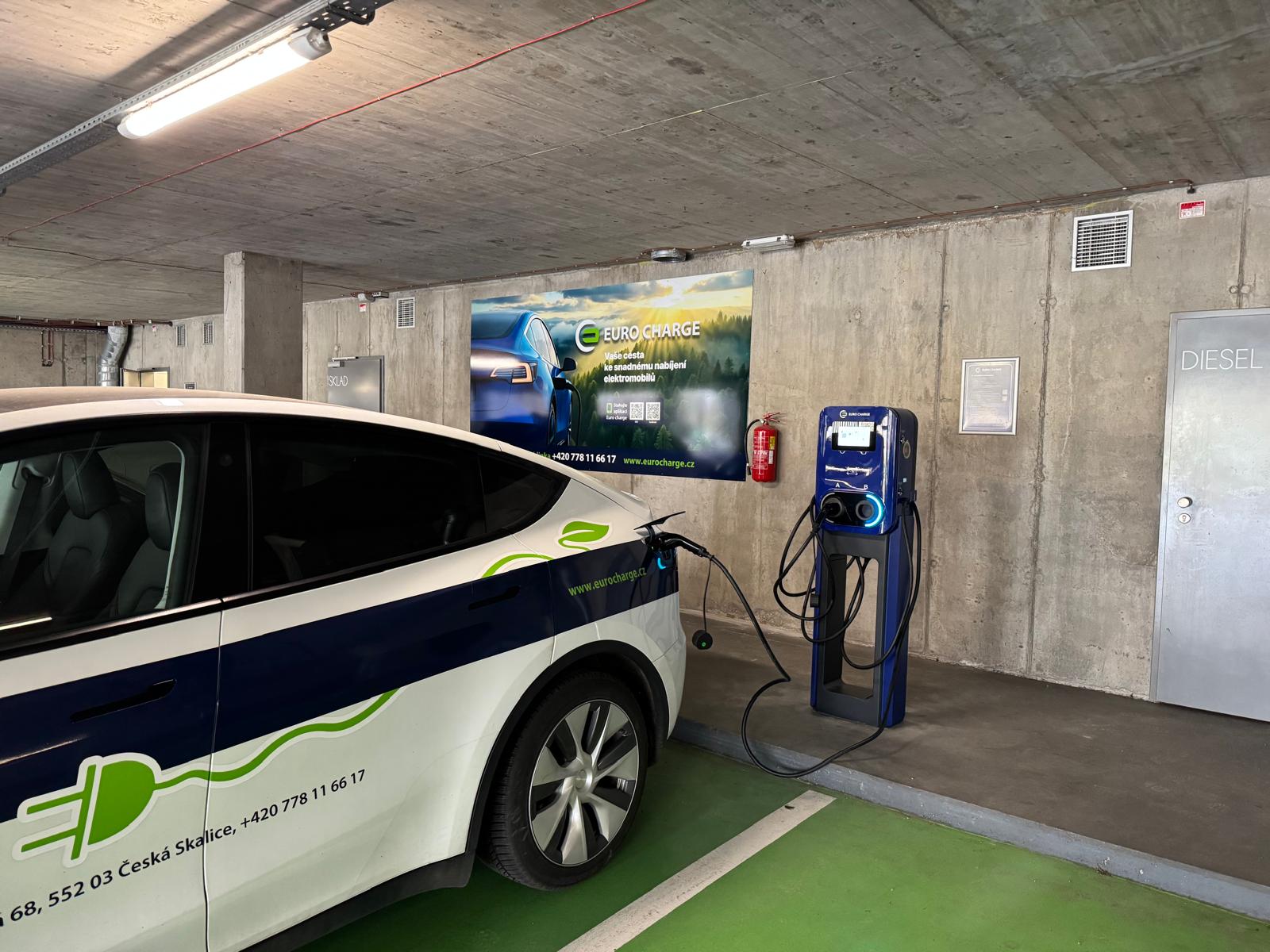 Dobíjecí stanice EURO CHARGE foto 2