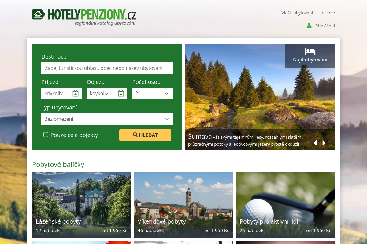 HOTELYPENZIONY.CZ