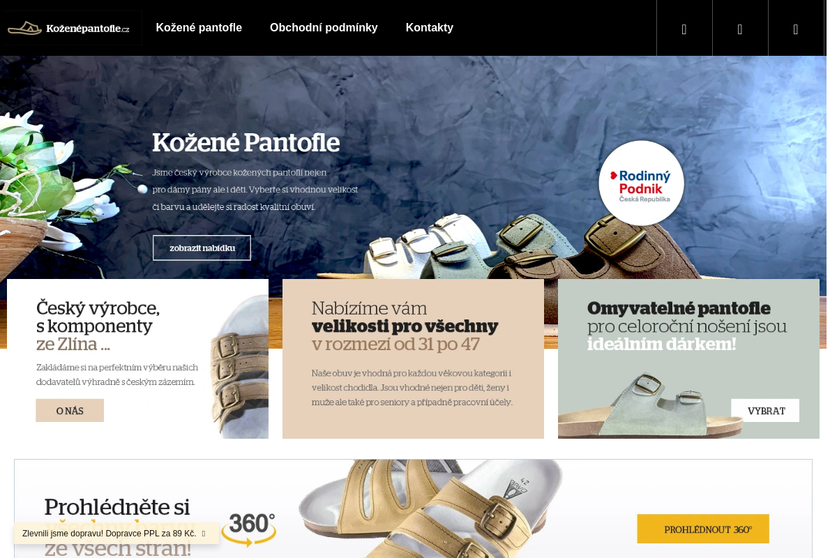 Kozene-pantofle.cz