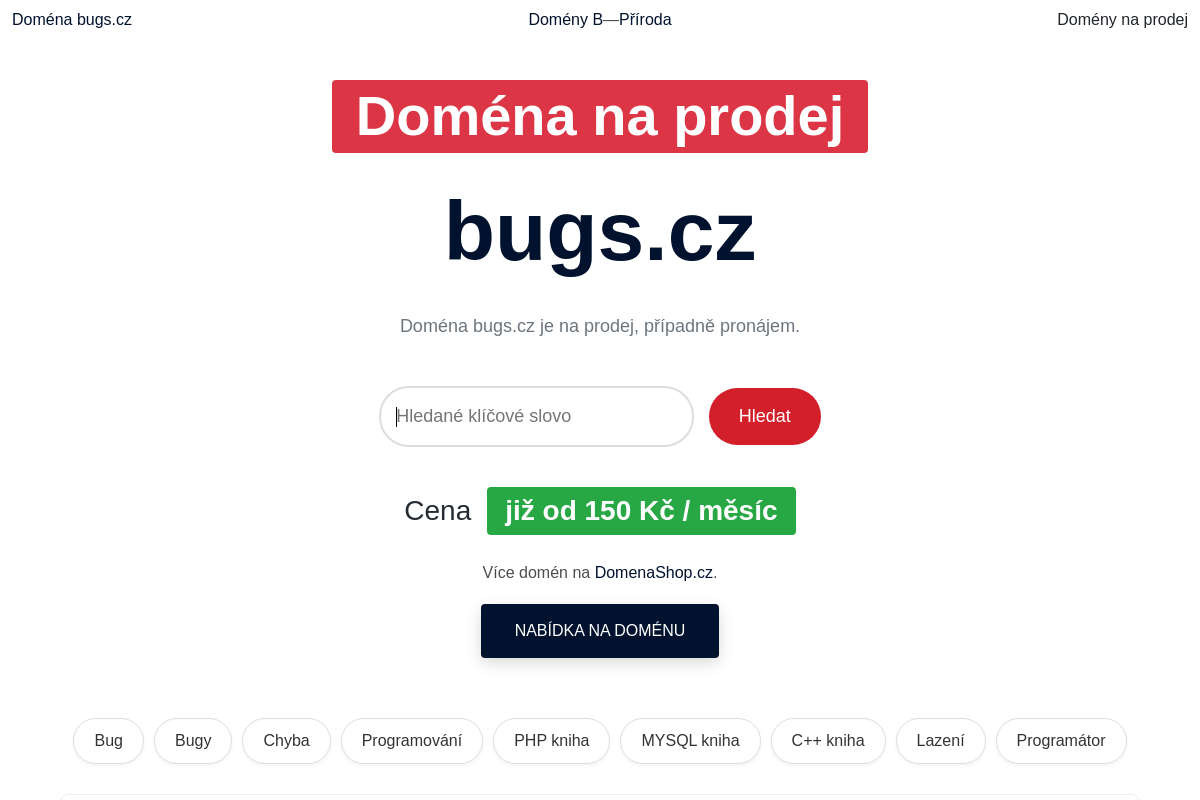 Bugs.cz