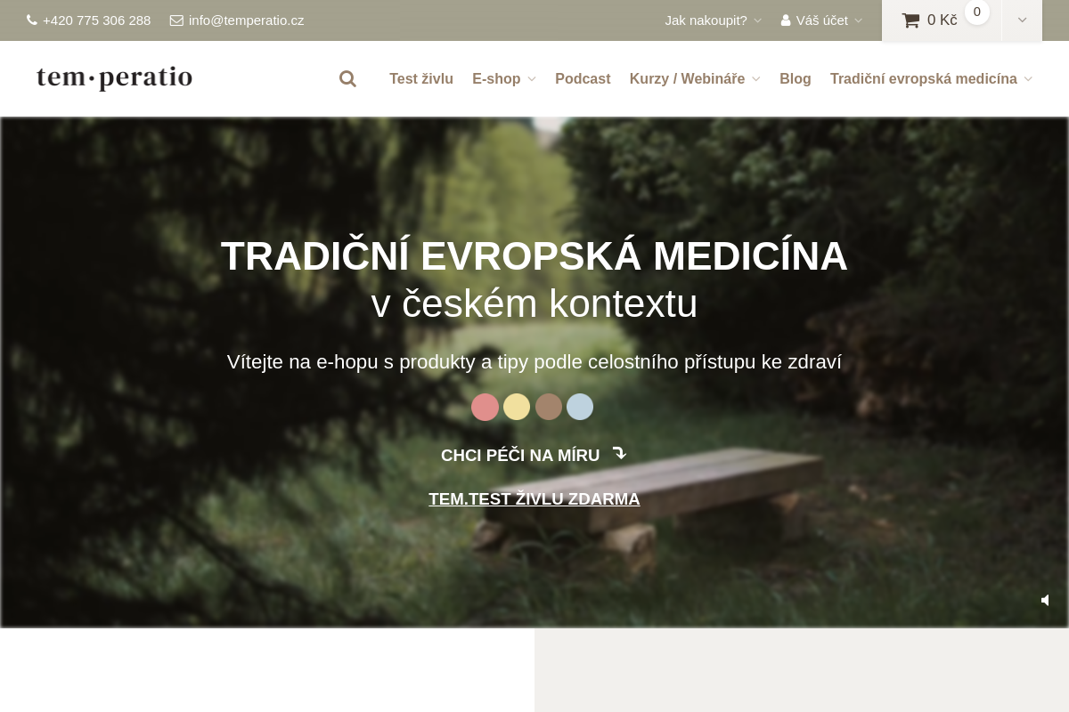 tem.peratio - Tradiční evropská medicína s.r.o.