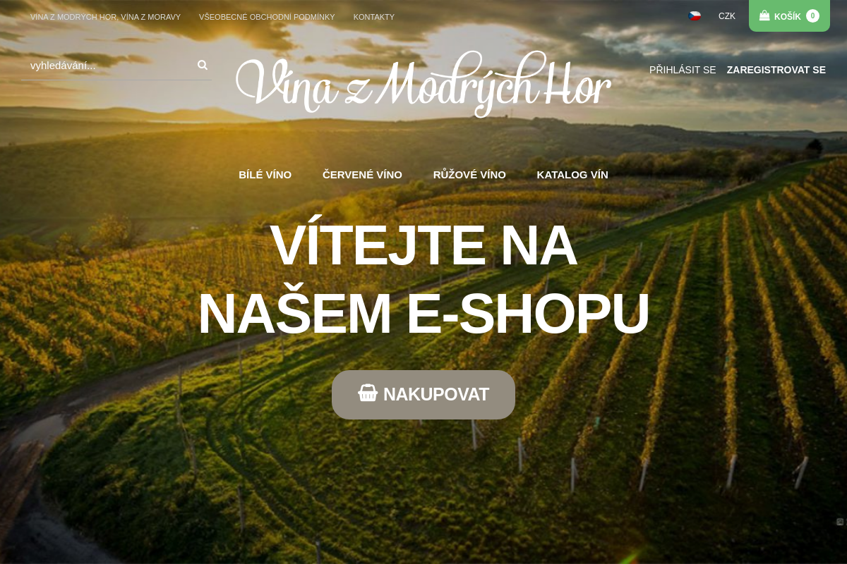 Vína z Modrých Hor