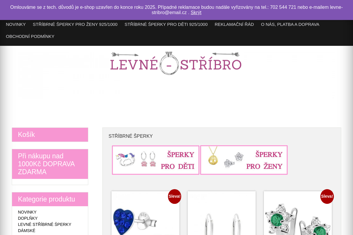 Levne-stribro.cz
