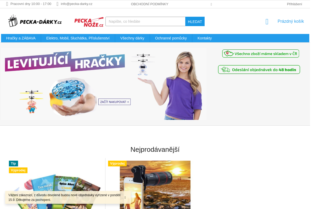pecka-darky.cz foto 1