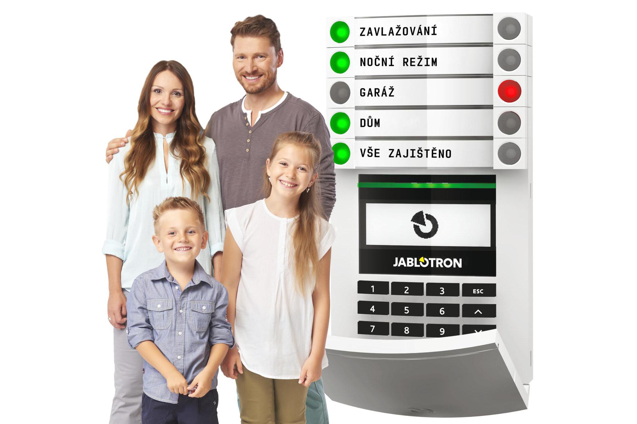 Zabezpečovací systém.