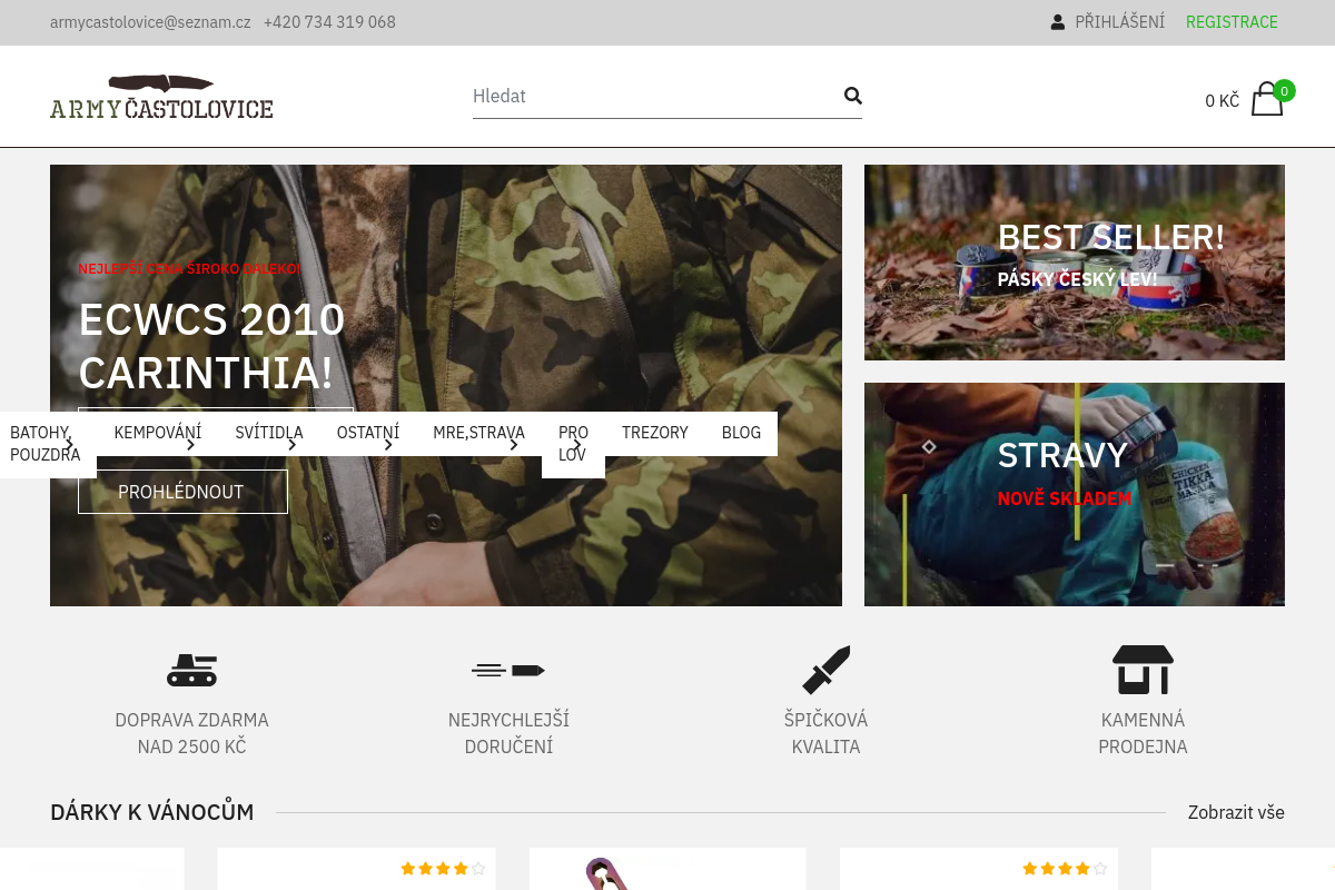 ArmyČastolovice.cz