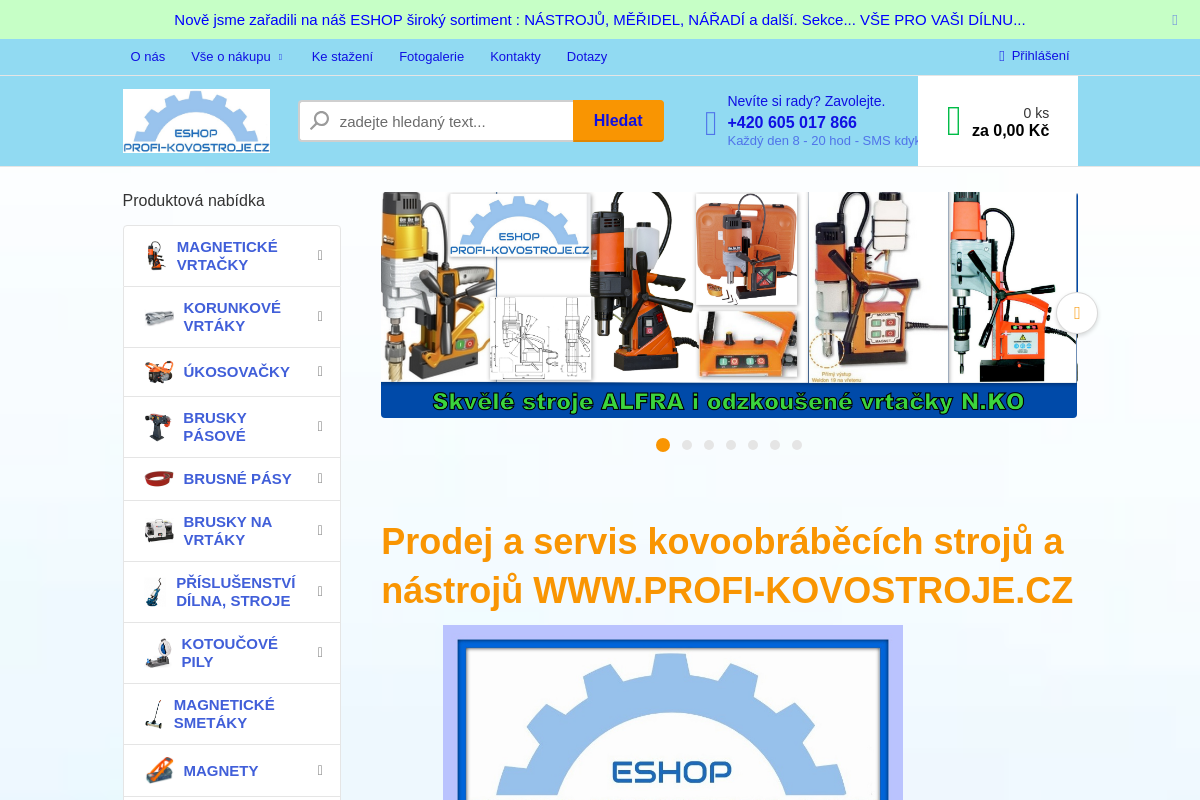 PROFI-KOVOSTROJE.CZ