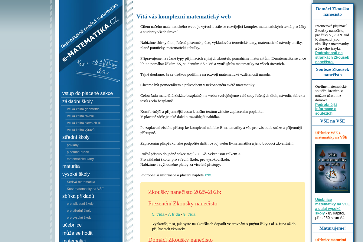 E-matematika.cz