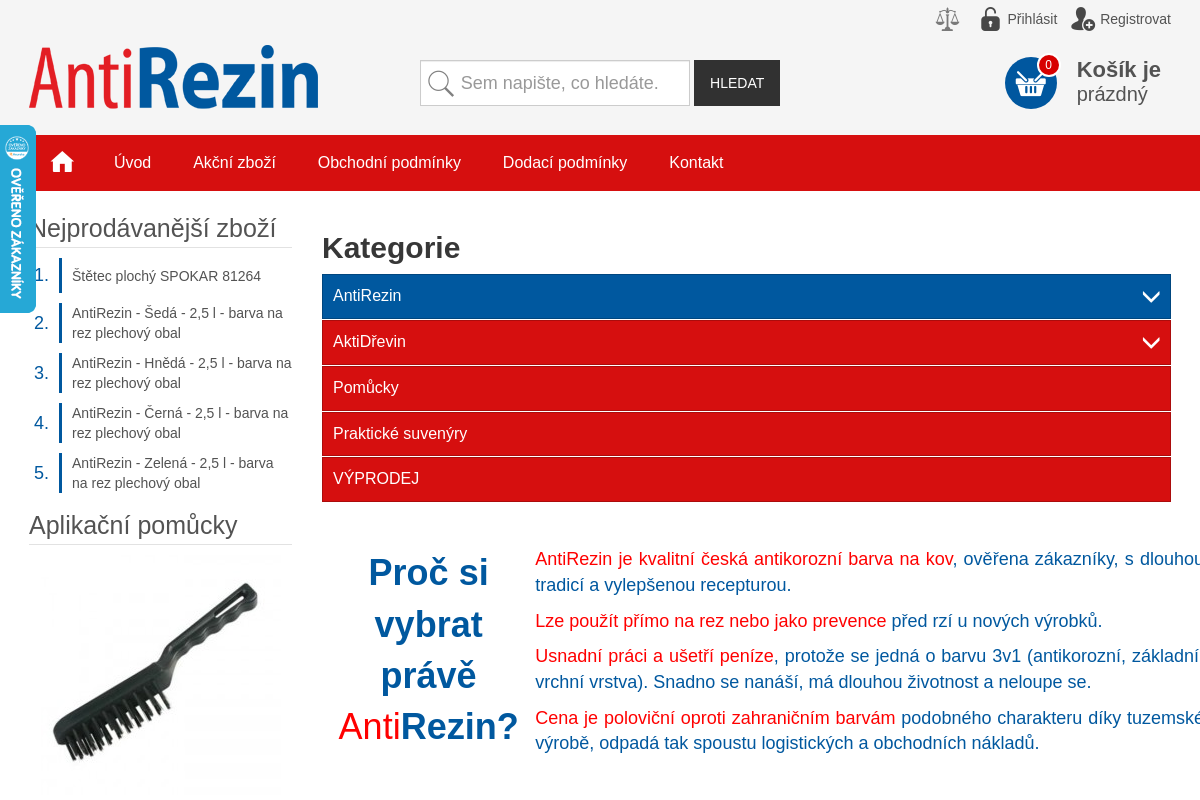 Antirezin.cz