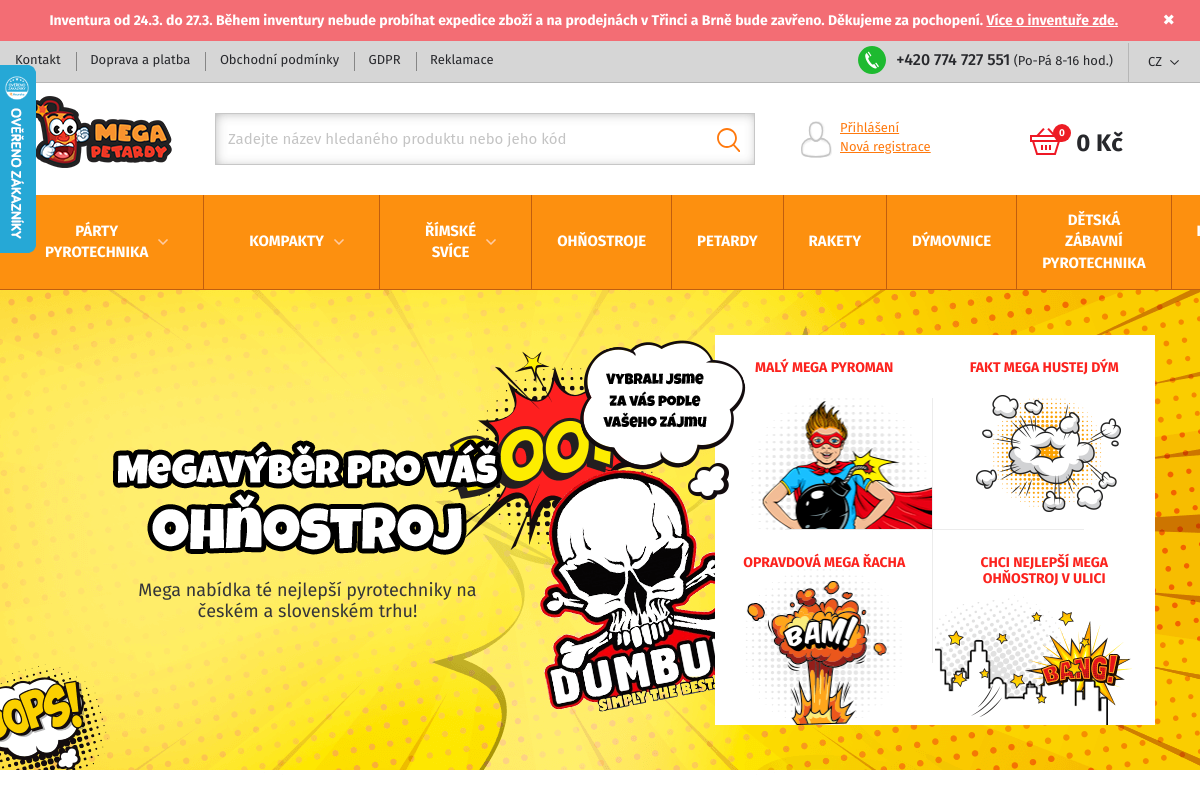 Megapetardy.cz