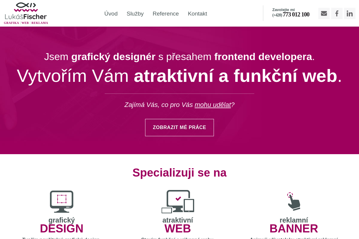 Lukáš Fischer - Grafika | Web | HTML5 bannery