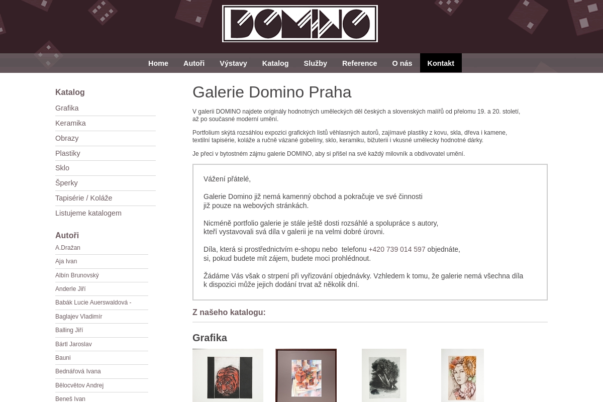 Galeriedominopraha.cz
