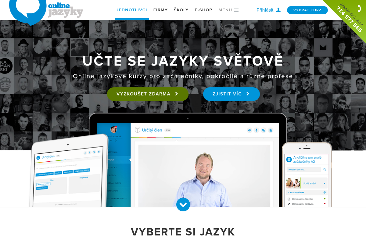 ONLINE jazyky