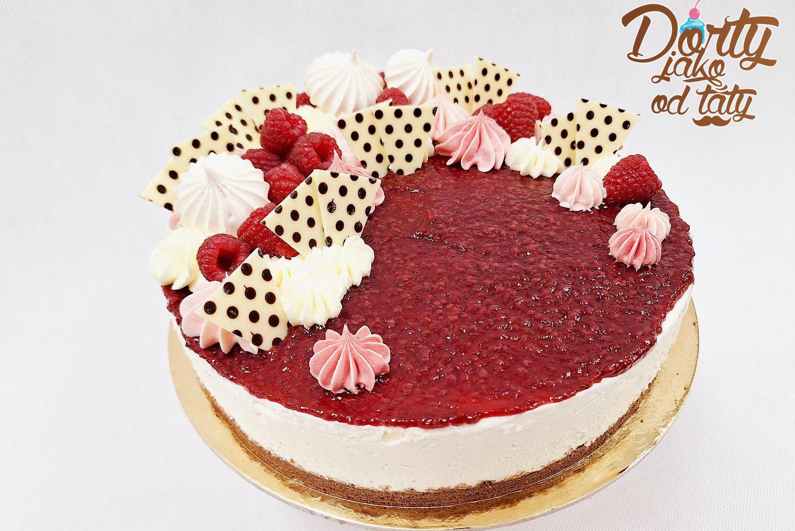 Svěží CHEESECAKE  28cm - 900Kč/14 porcí