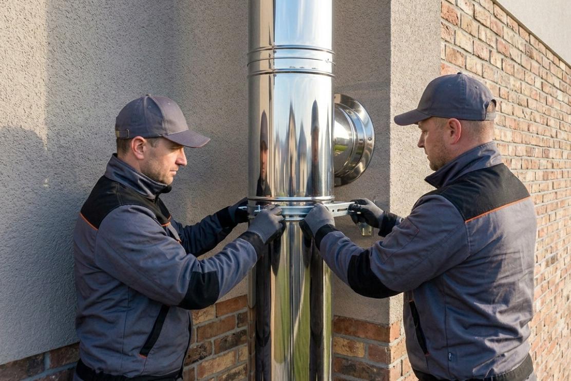 Stavba a montáž komínů