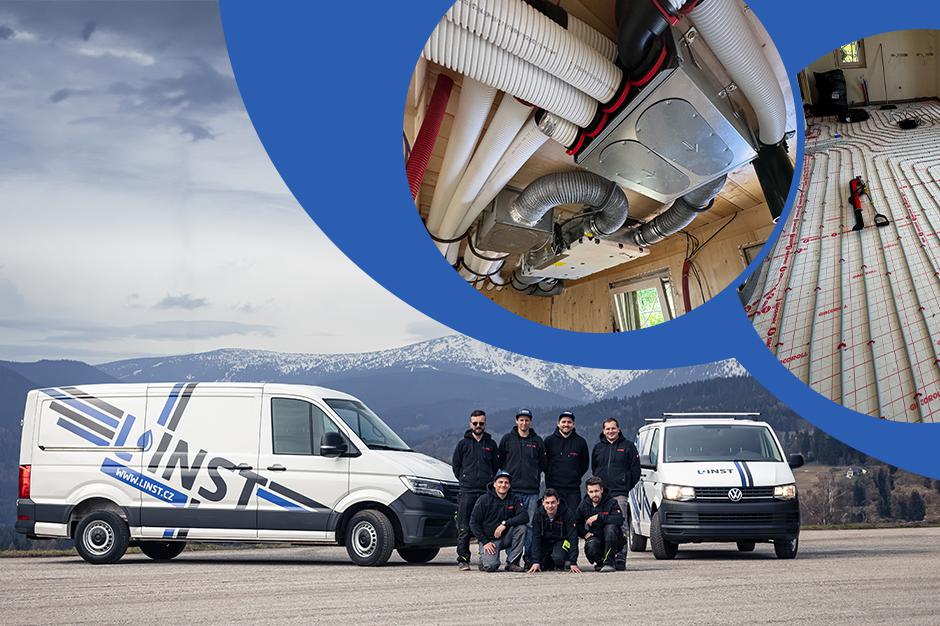 Instalace vytápění a elektro