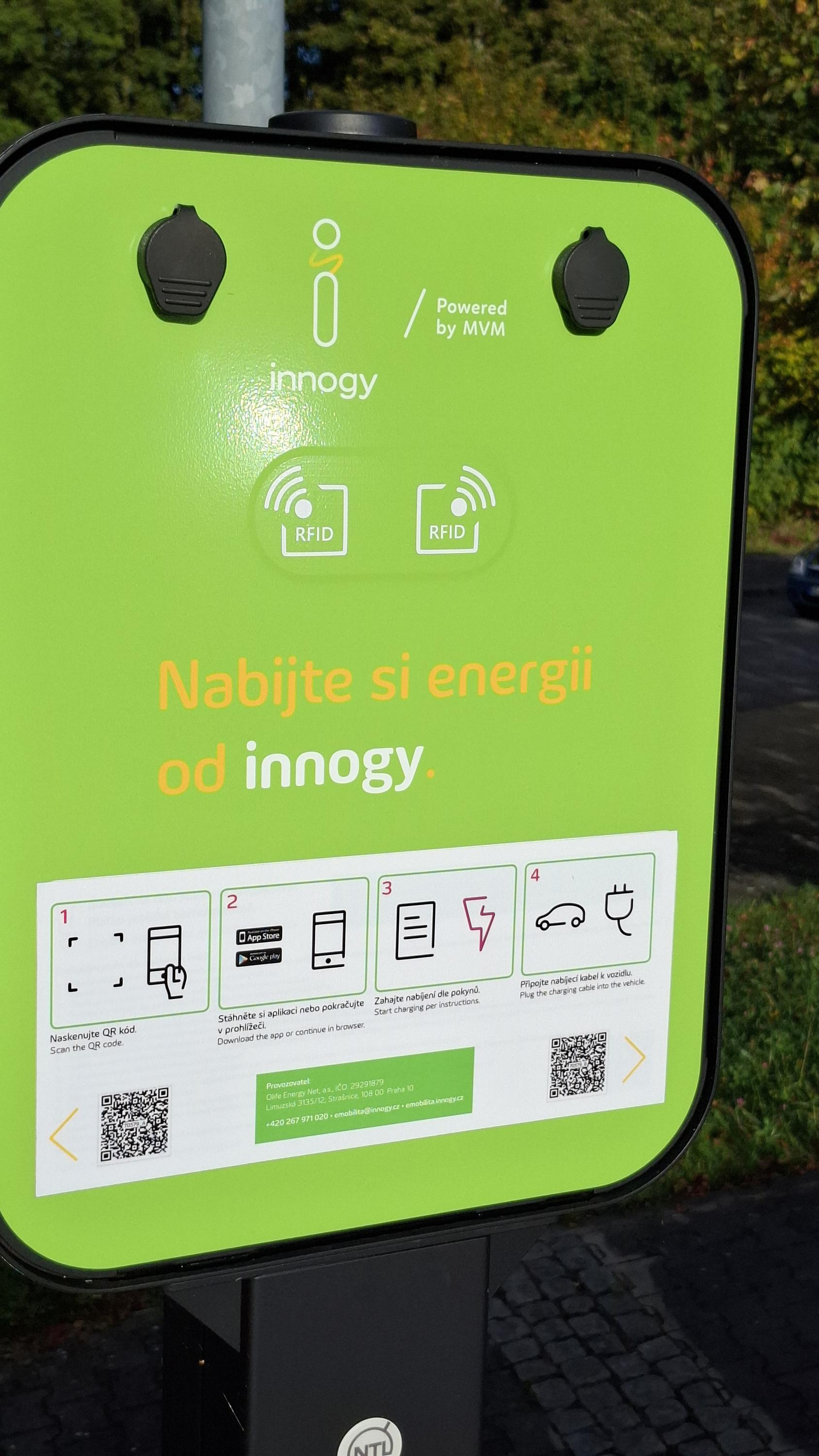 Dobíjecí stanice innogy foto 3